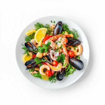 Фирменное блюдо Морской гриль прованс - купить в Маре