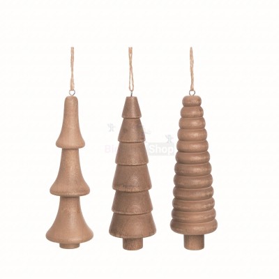 Набор из 3 натуральных украшений-шишек - купить в Маре