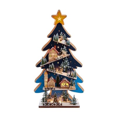 Деревянная ёлка 60 см - купить в Маре