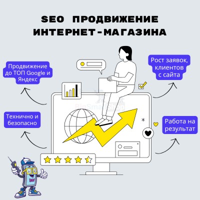 SEO продвижение интернет-магазина - купить в Маре